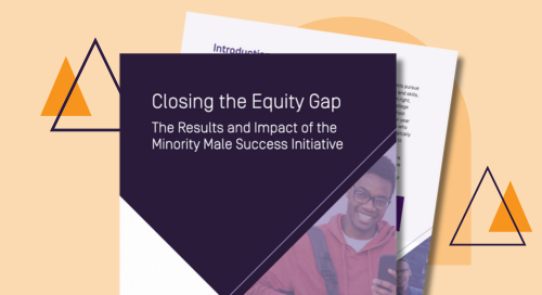 closing the equity gap the results and impact of the minority male success initiative